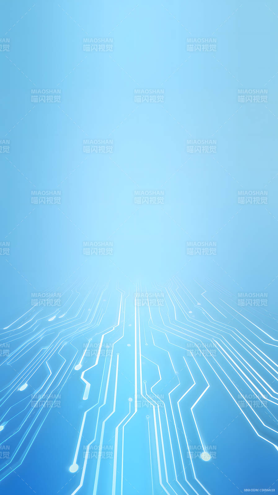 電路科技藍調背景-圖片