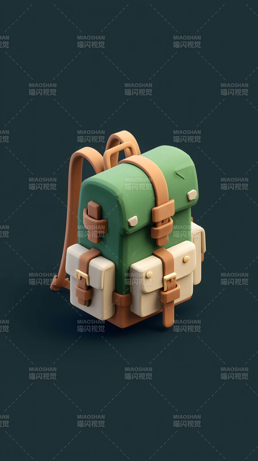 卡通背包设计图-图片