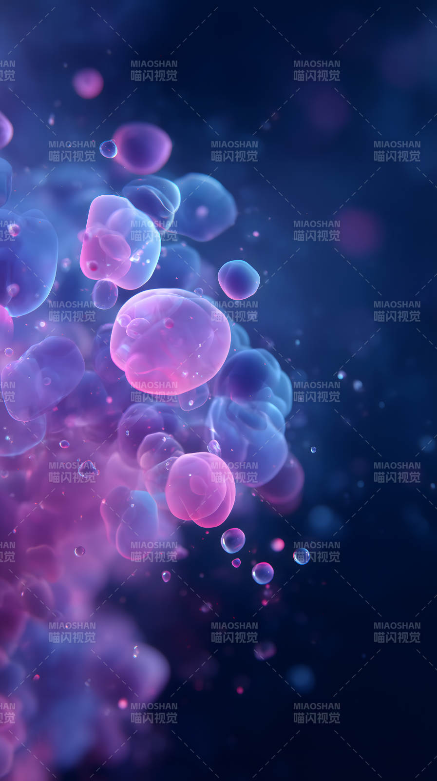 梦幻泡泡抽象艺术-图片