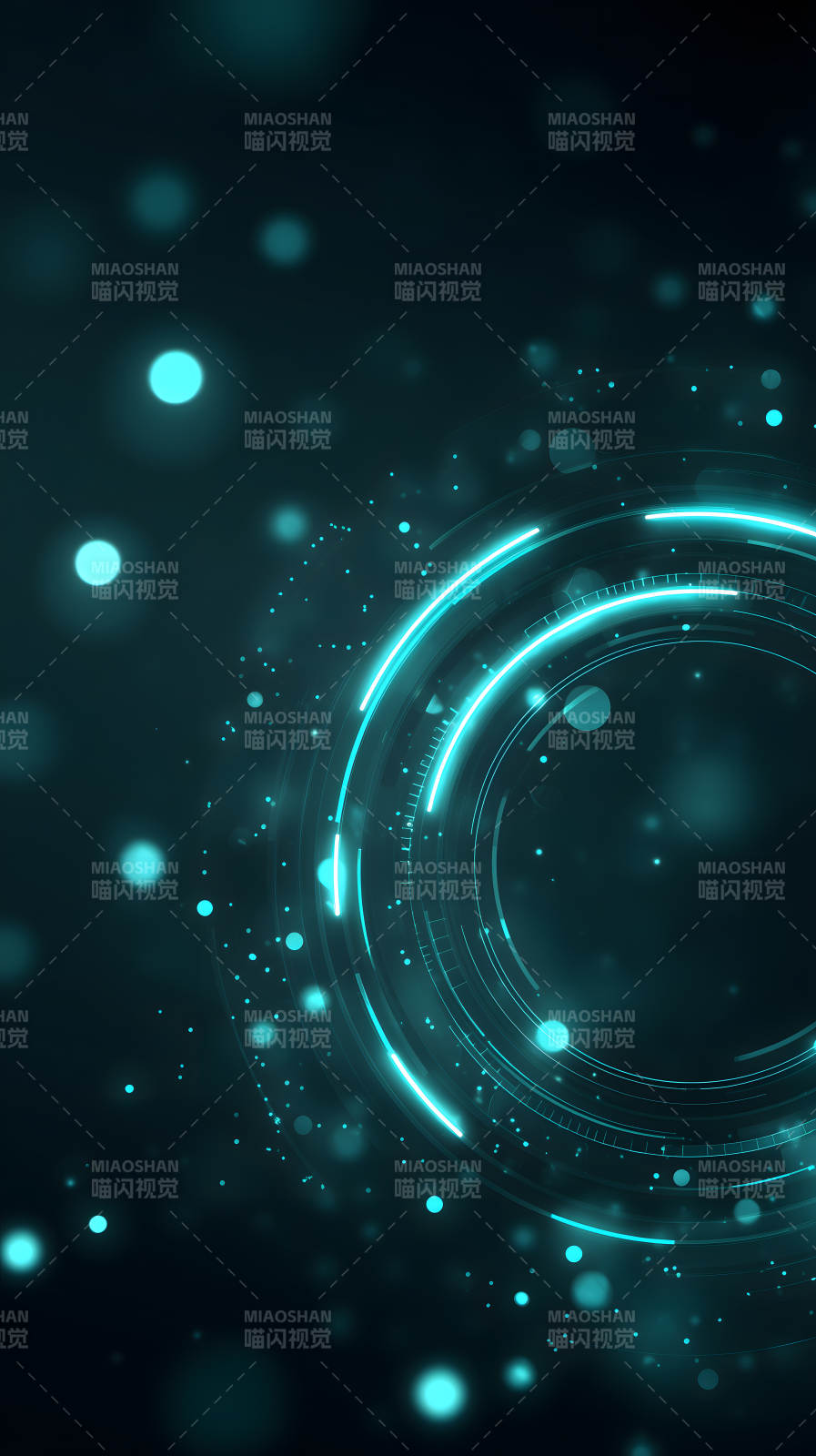 科技感动态光环-图片