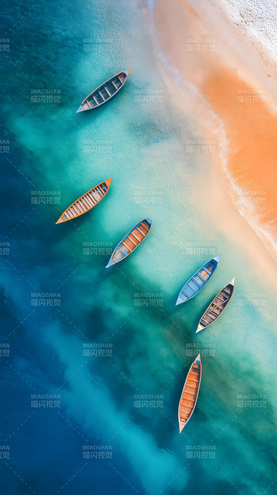 海滩上的船只-图片