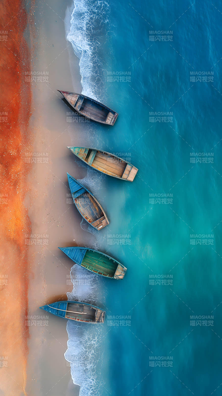 海滩上的船只-图片