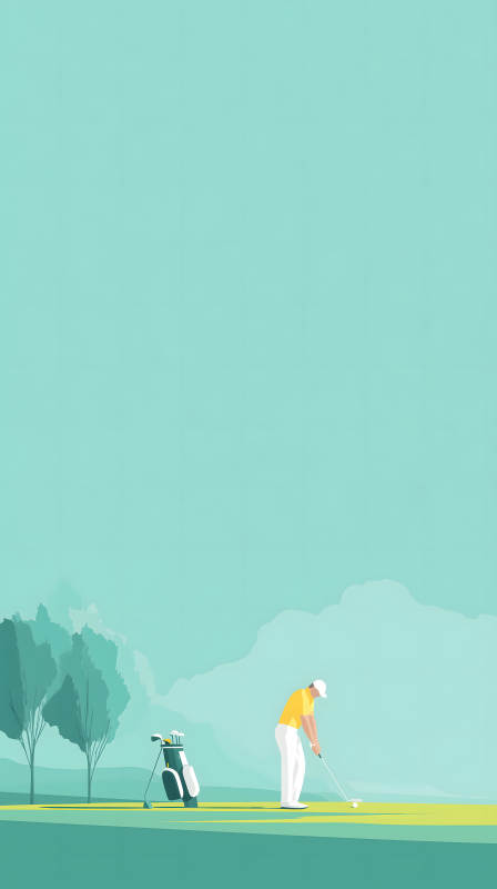 高尔夫球手挥杆-图片