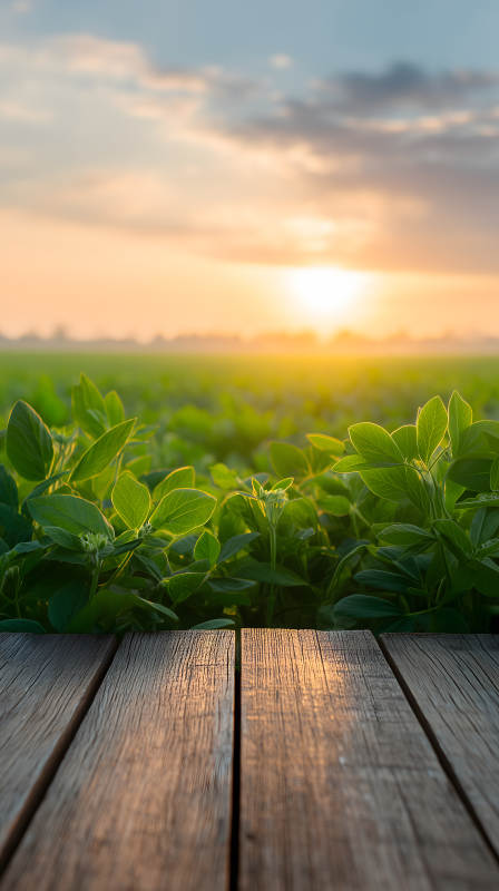 田園風光陽光普照-圖片