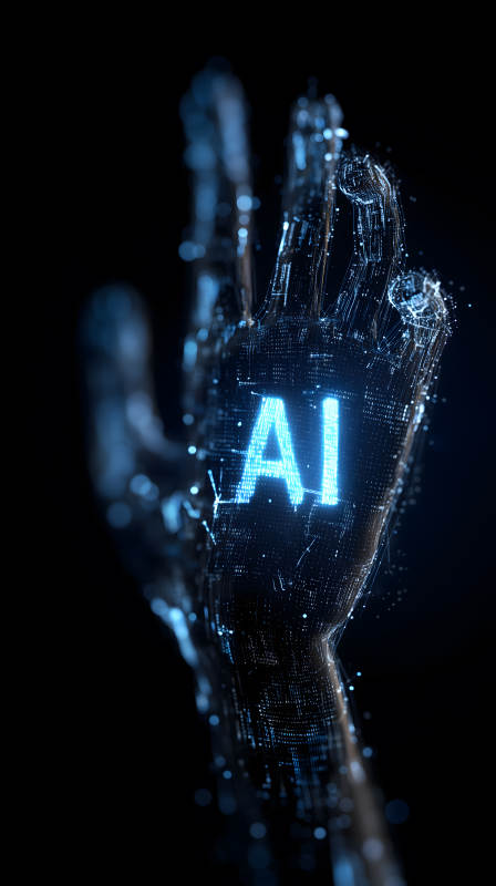 AI技術(shù)構(gòu)筑的手-圖片