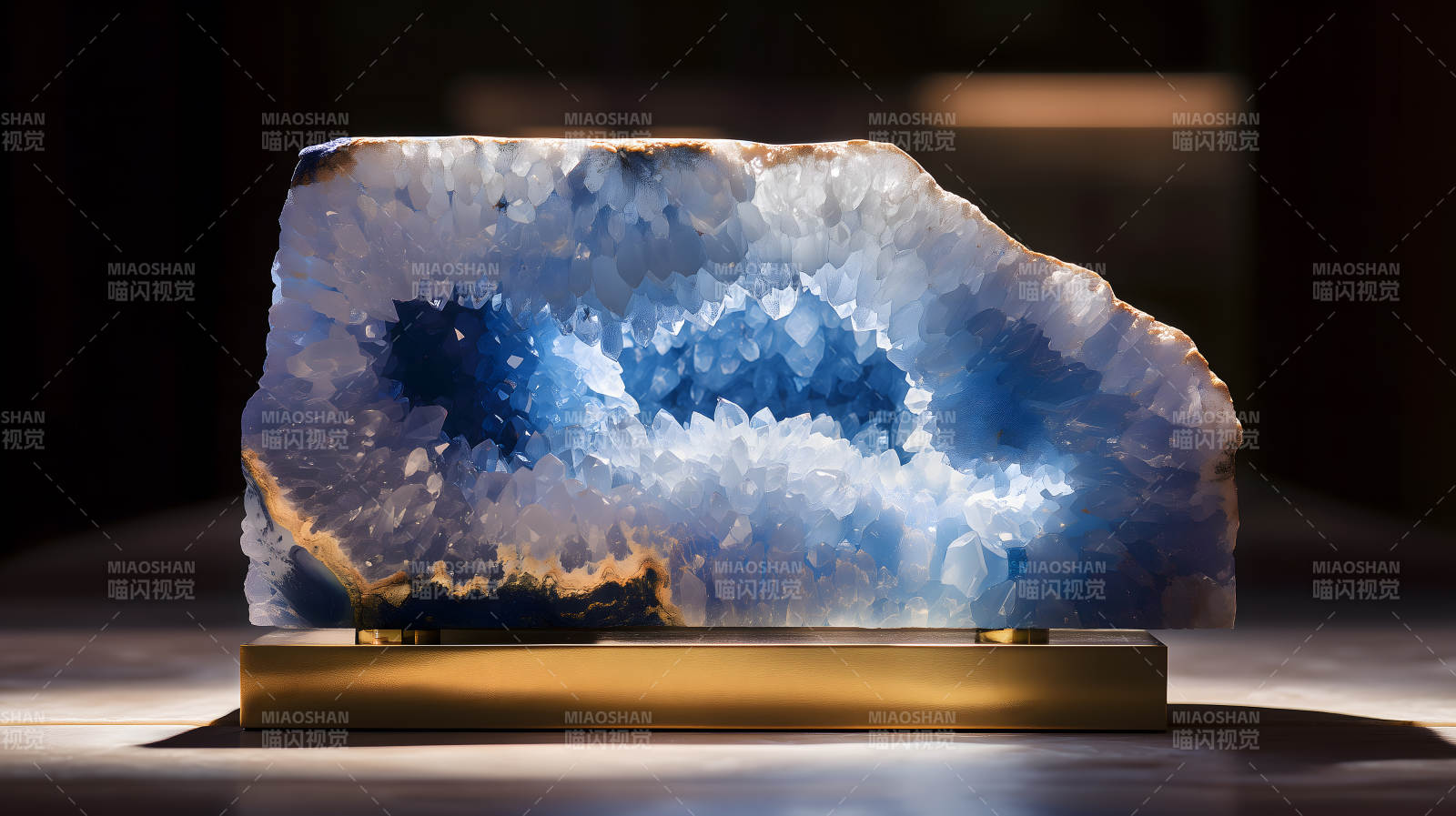 藍寶石水晶燈-圖片