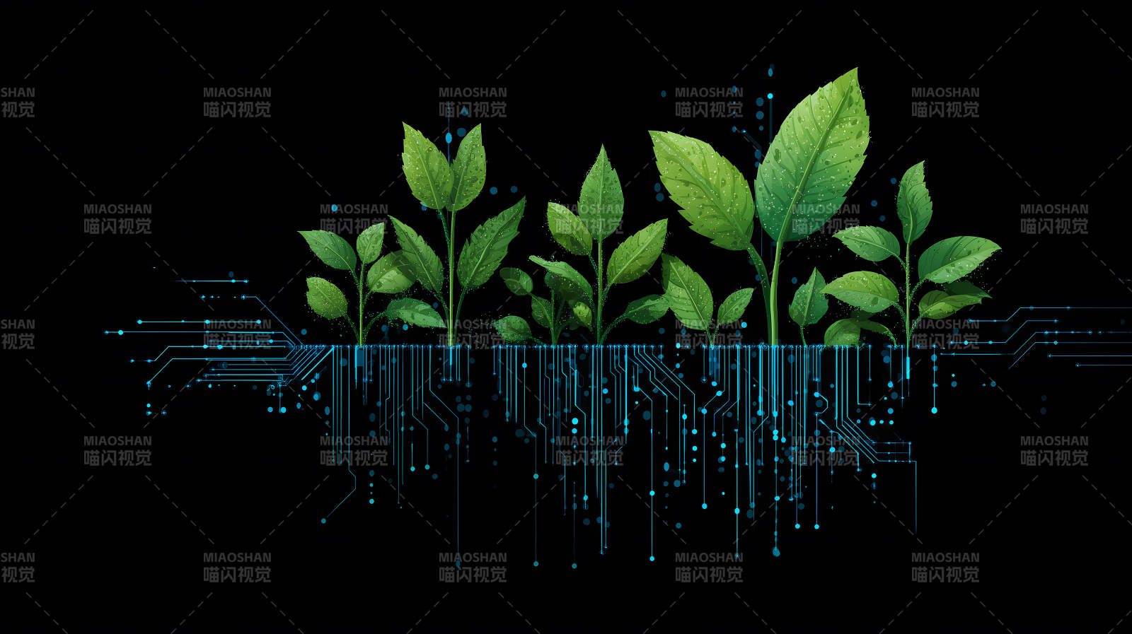 科技与自然共生图片