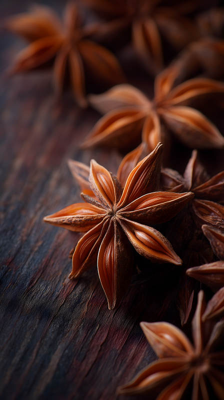 星形茴香特寫(xiě)-圖片