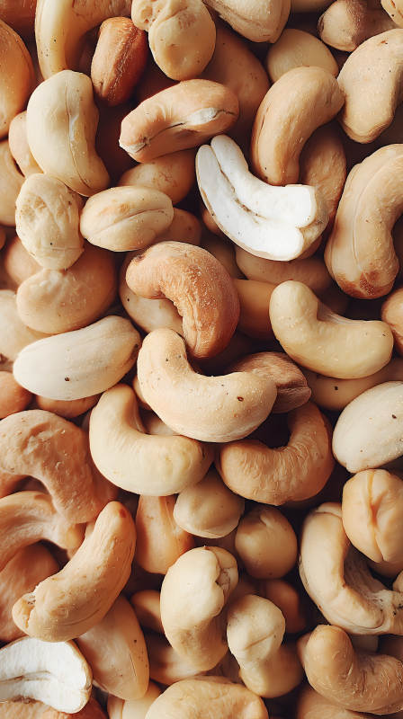 新鮮的腰果特寫(xiě)-圖片