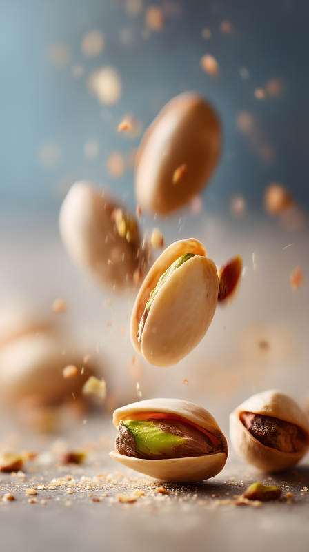 飛翔的開(kāi)心果特寫(xiě)鏡頭-圖片