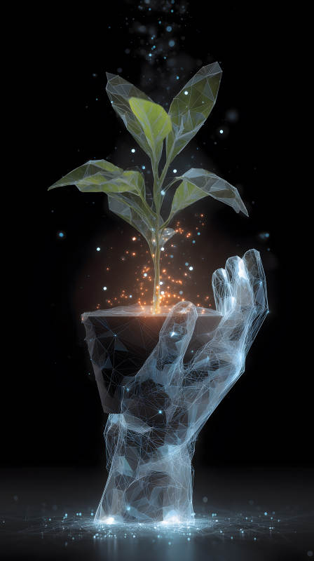 科技孕育生機希望-圖片