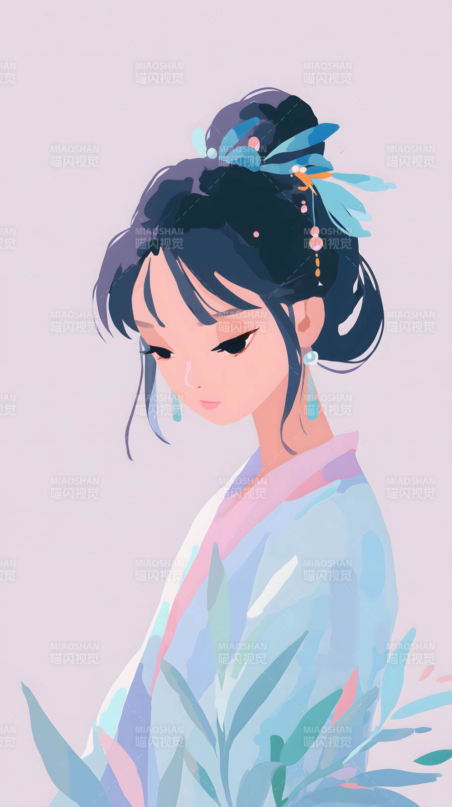 東方美人淡雅柔美-圖片