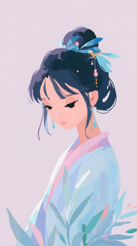 東方美人淡雅柔美-圖片