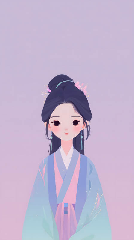 古典美人唯美可愛-圖片