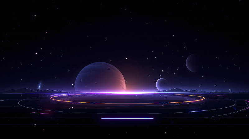 星空下的未來世界-圖片