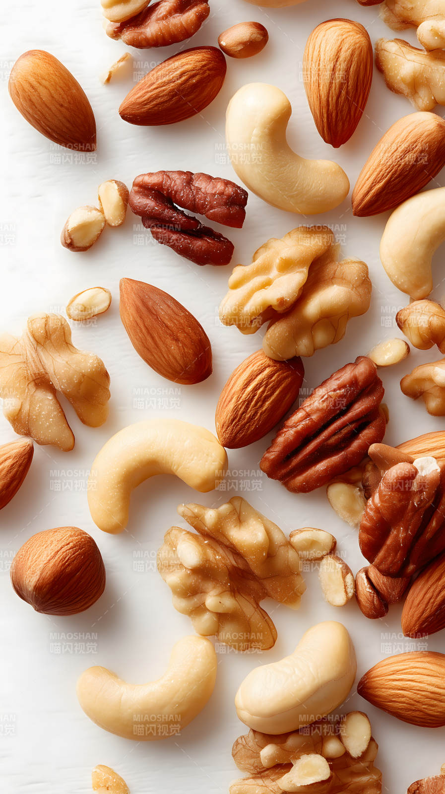 堅果特寫美食-圖片
