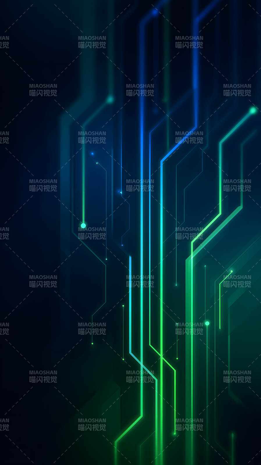 電路科技感十足-圖片