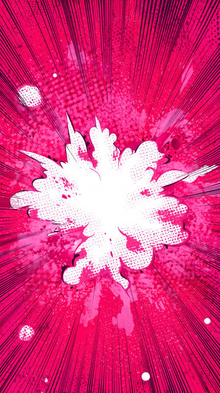 爆炸漫画效果-图片