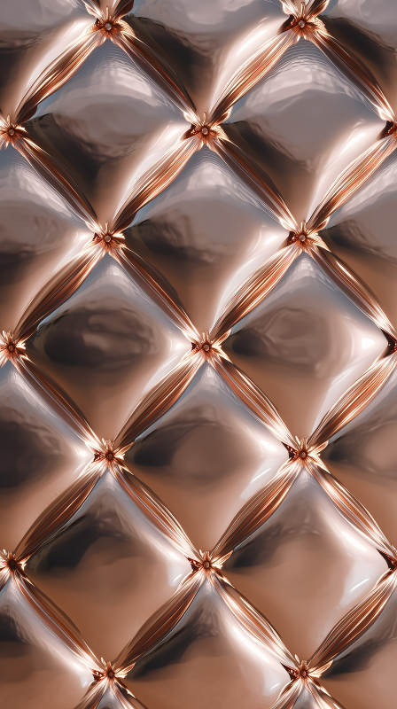 銅色菱形圖案紋理-圖片