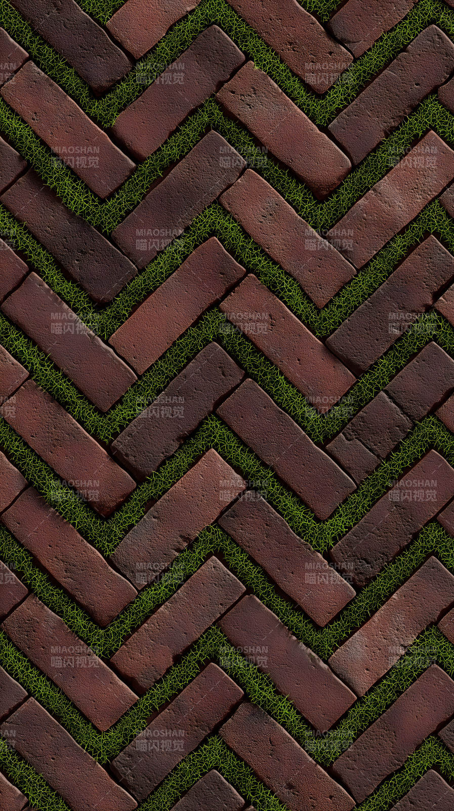 砖块草地装饰-图片
