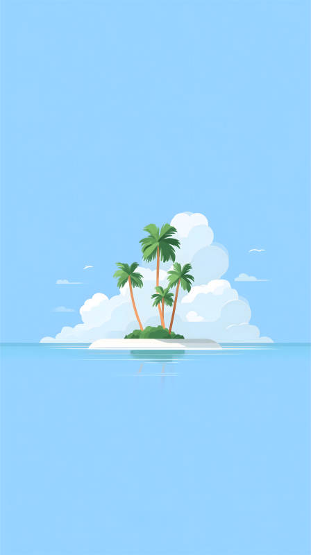 海島風(fēng)景秀麗景色-圖片