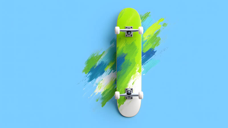 滑板油漆設計時尚-圖片