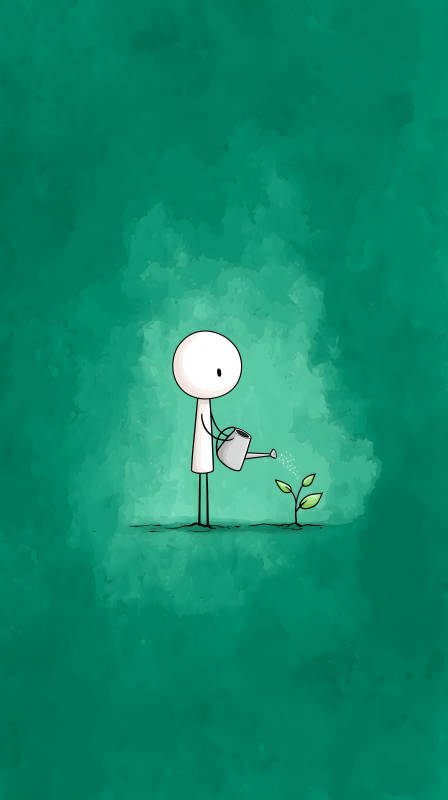 澆灌希望生命成長(zhǎng)-圖片