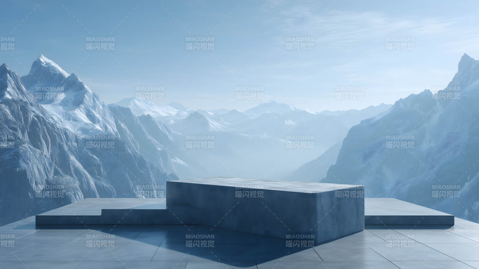 冰雪山景臺展示-圖片