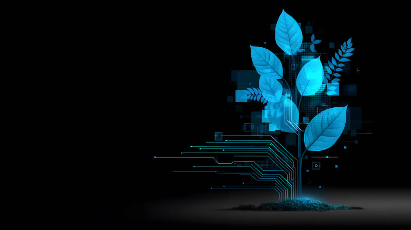 科技之樹生機盎然-圖片