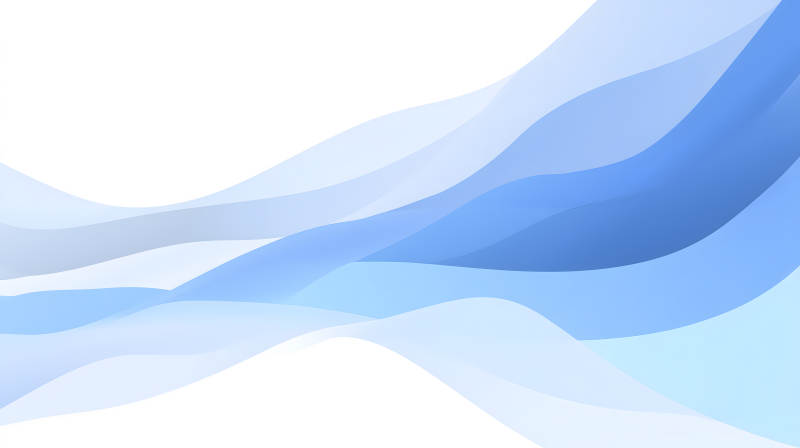 藍(lán)色波浪形抽象背景-圖片