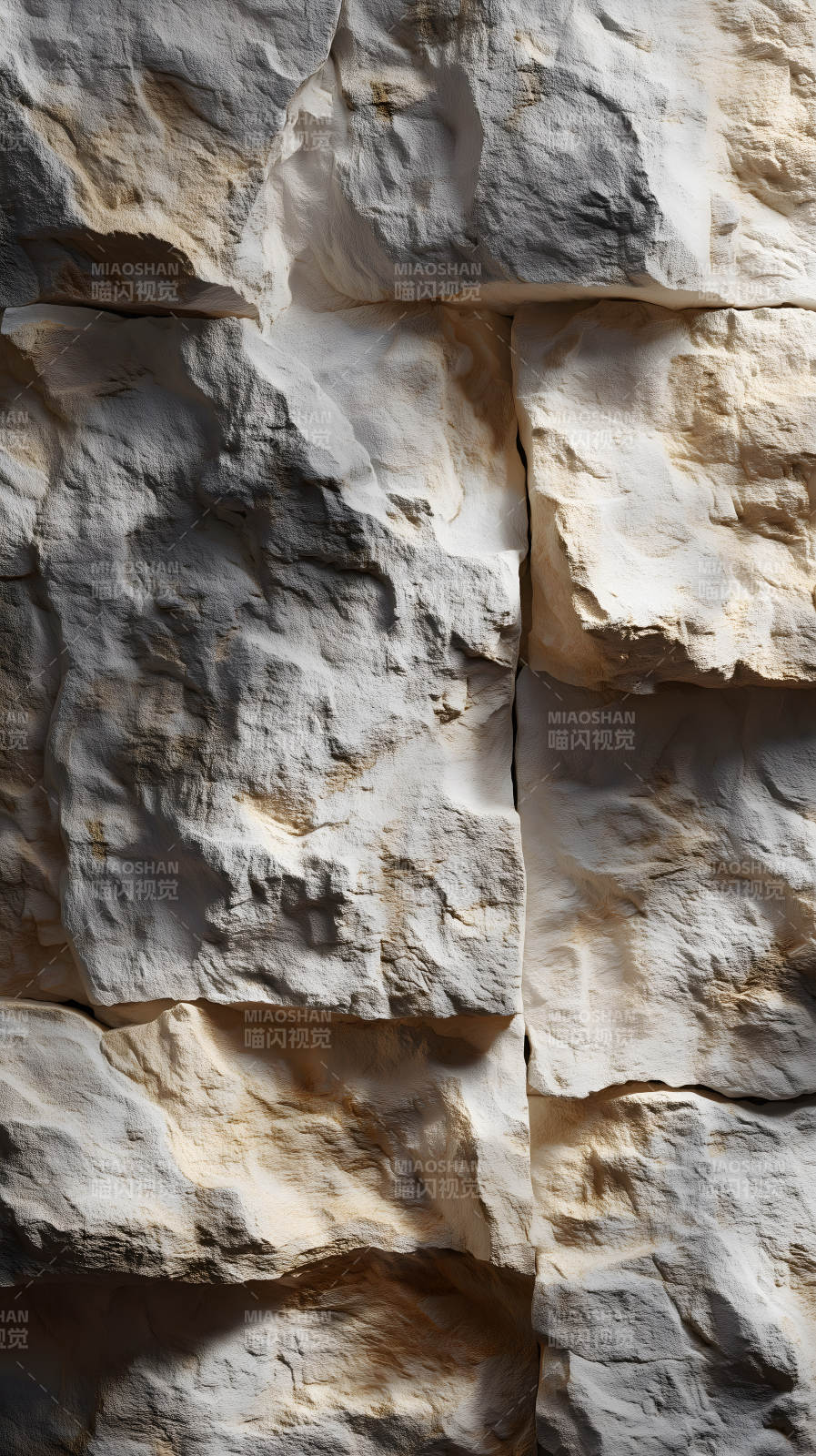 石头纹理特写质感强烈-图片