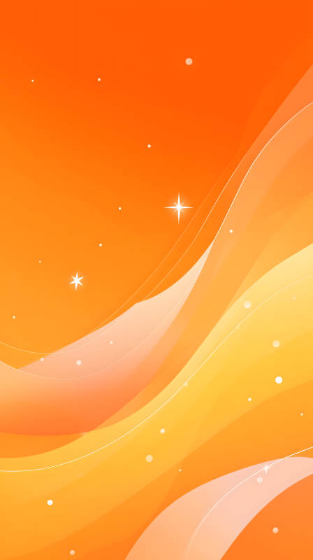 橙色抽象背景充满活力-图片