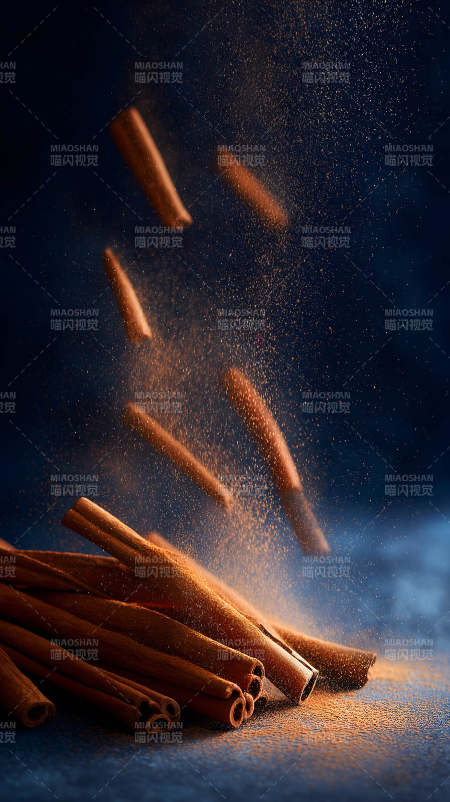 肉桂棒飛揚(yáng)畫面質(zhì)感-圖片