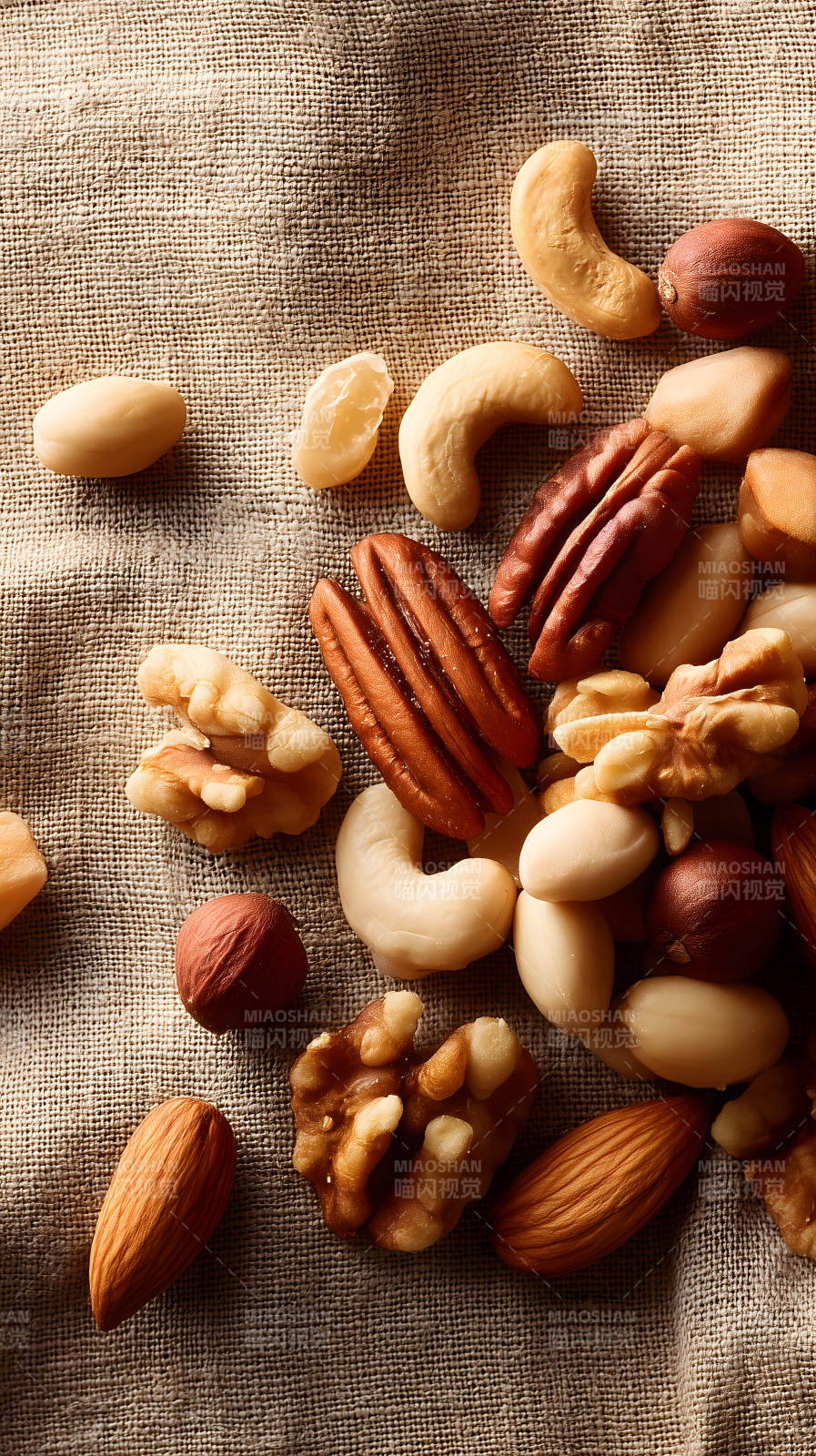 混合坚果特写-图片