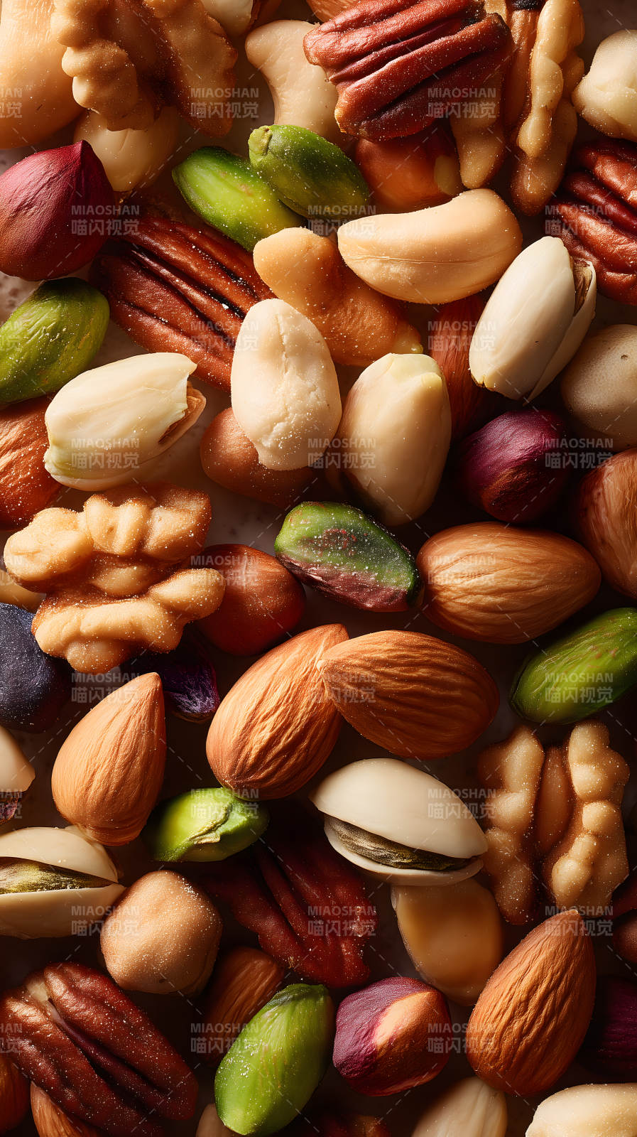 坚果大集合美味诱人-图片