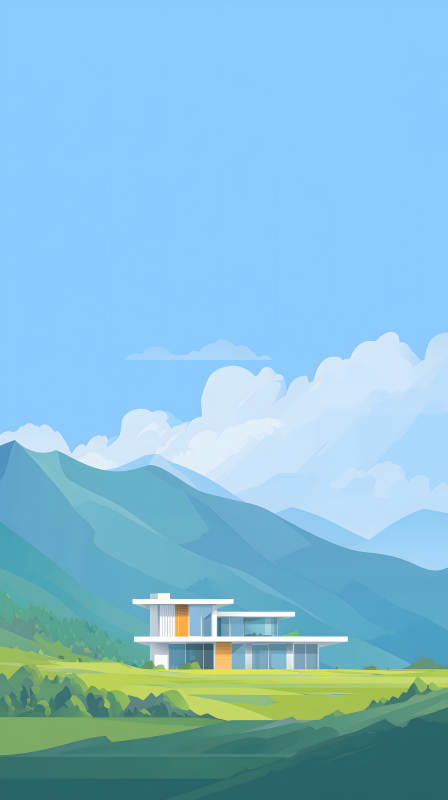 现代建筑与自然风光-图片