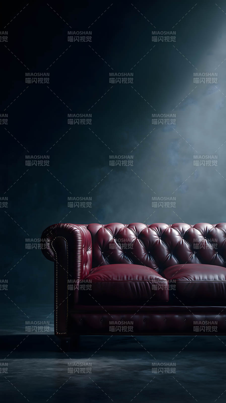 豪华皮革沙发艺术照-图片