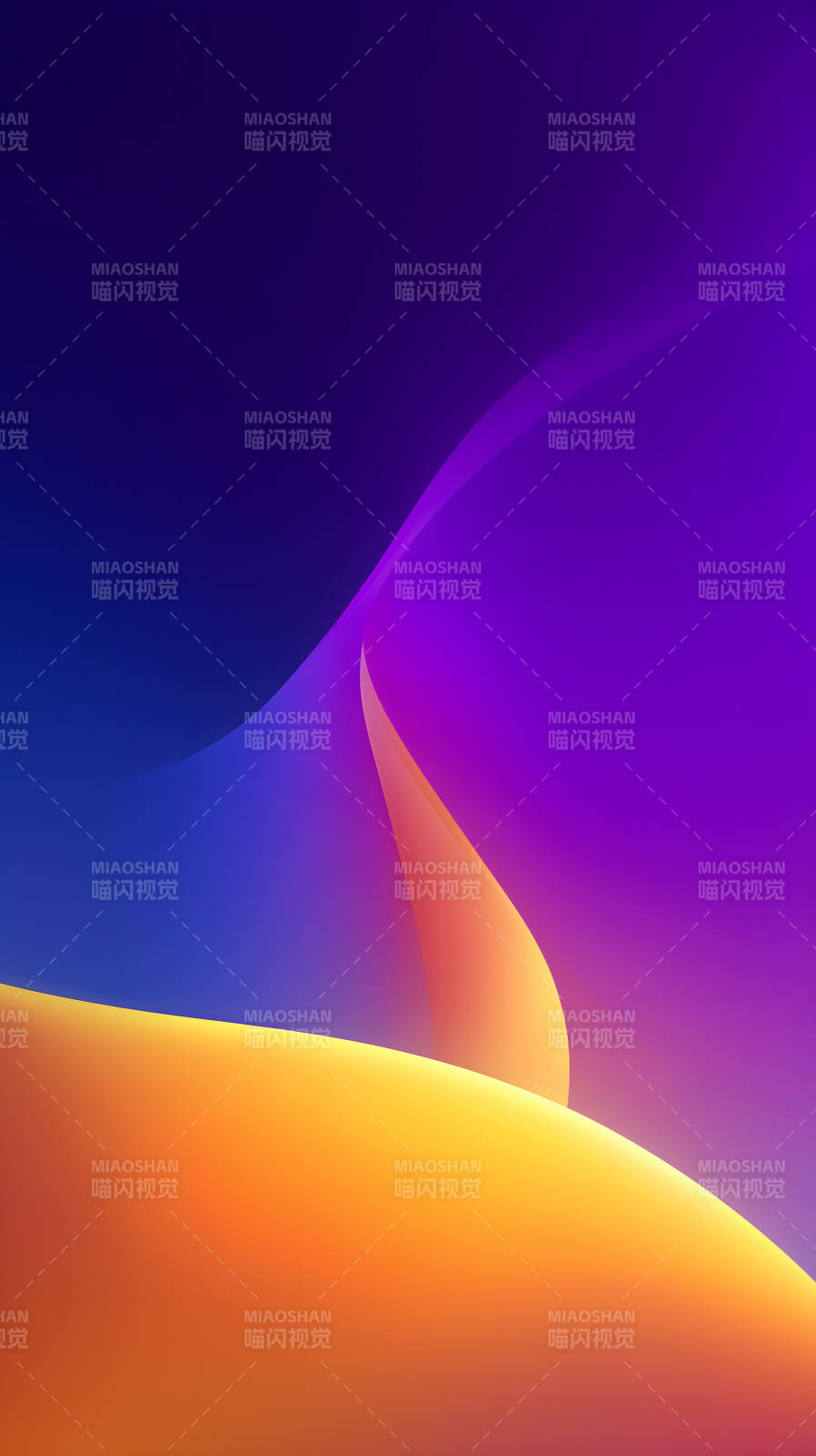 抽象光影层叠绚丽多彩-图片