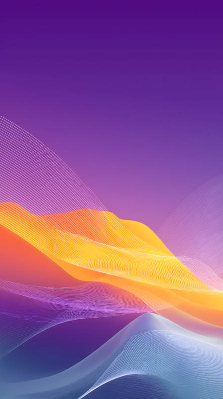 抽象山峦线条渐变-图片