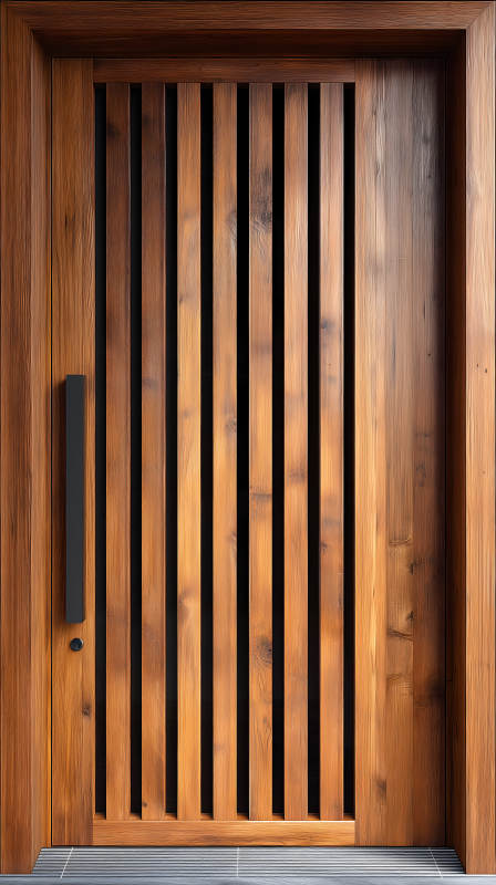 木门质感现代风格-图片