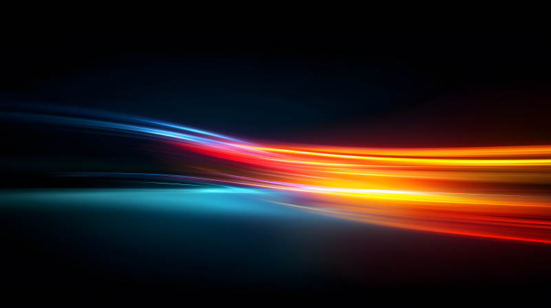 光影线条流动交织-图片