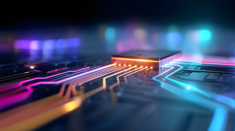 电路板科技感十足-图片