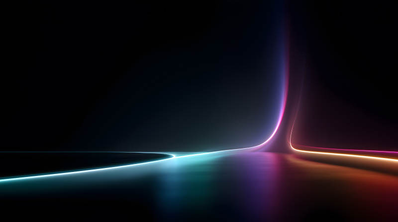 光线舞动空间-图片