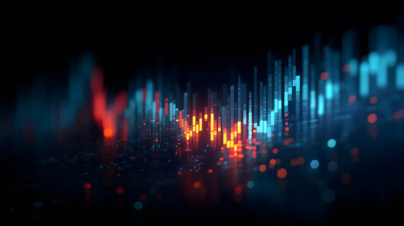 数据波动图表展示-图片