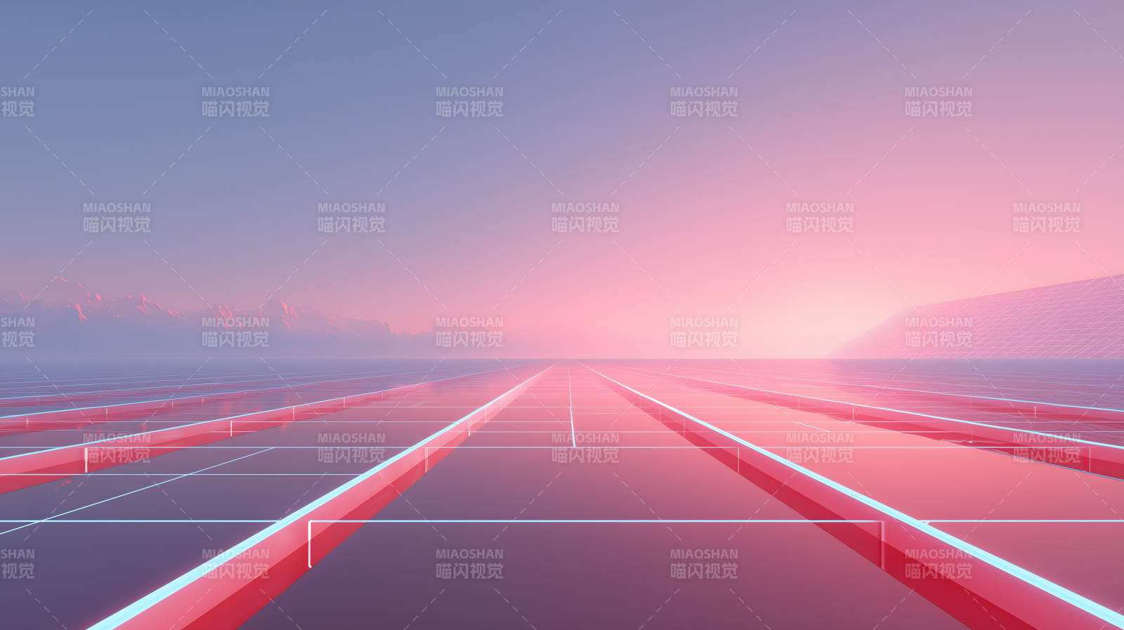 賽博朋克風格未來世界-圖片