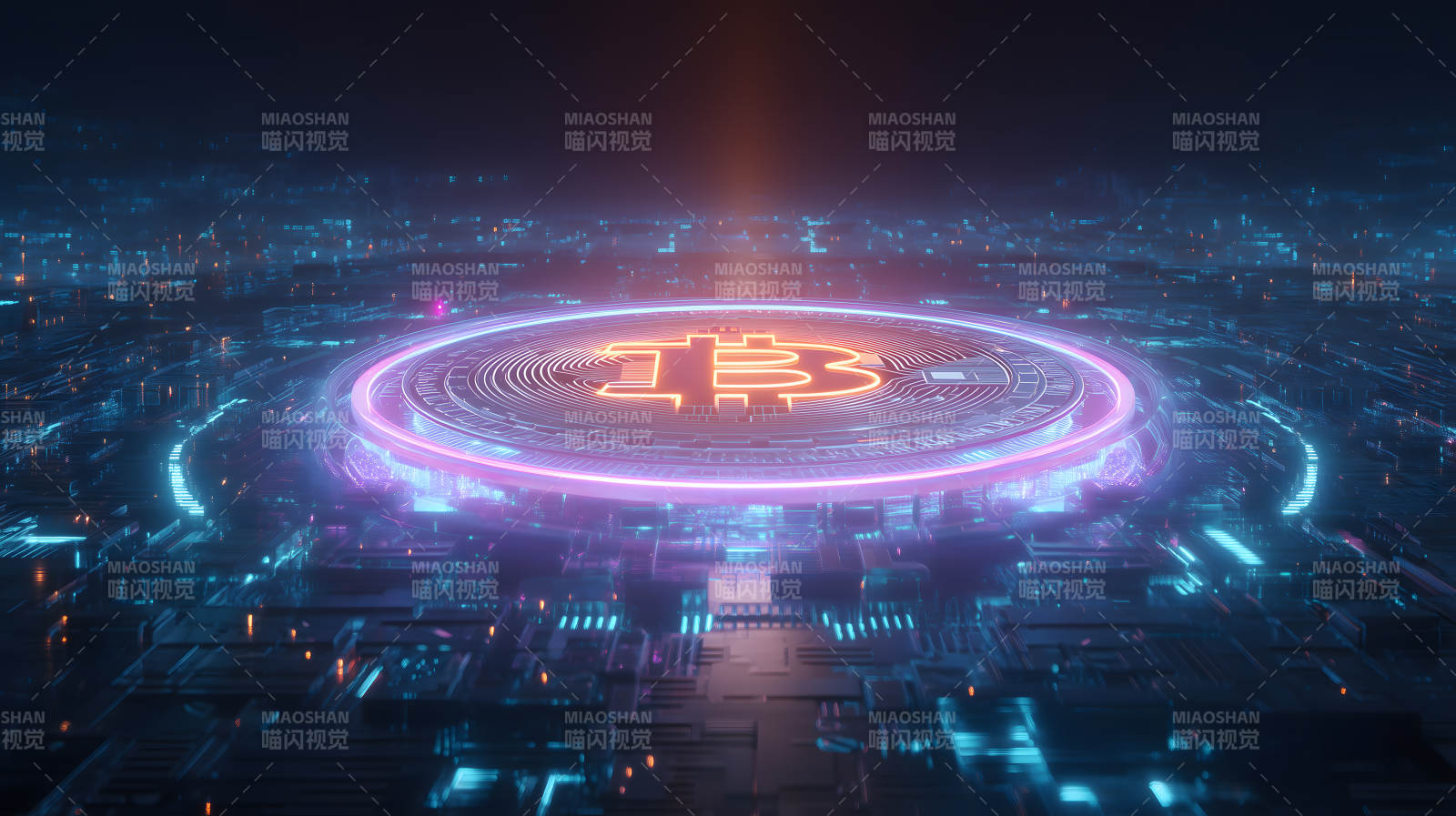 比特幣科幻未來(lái)感-圖片