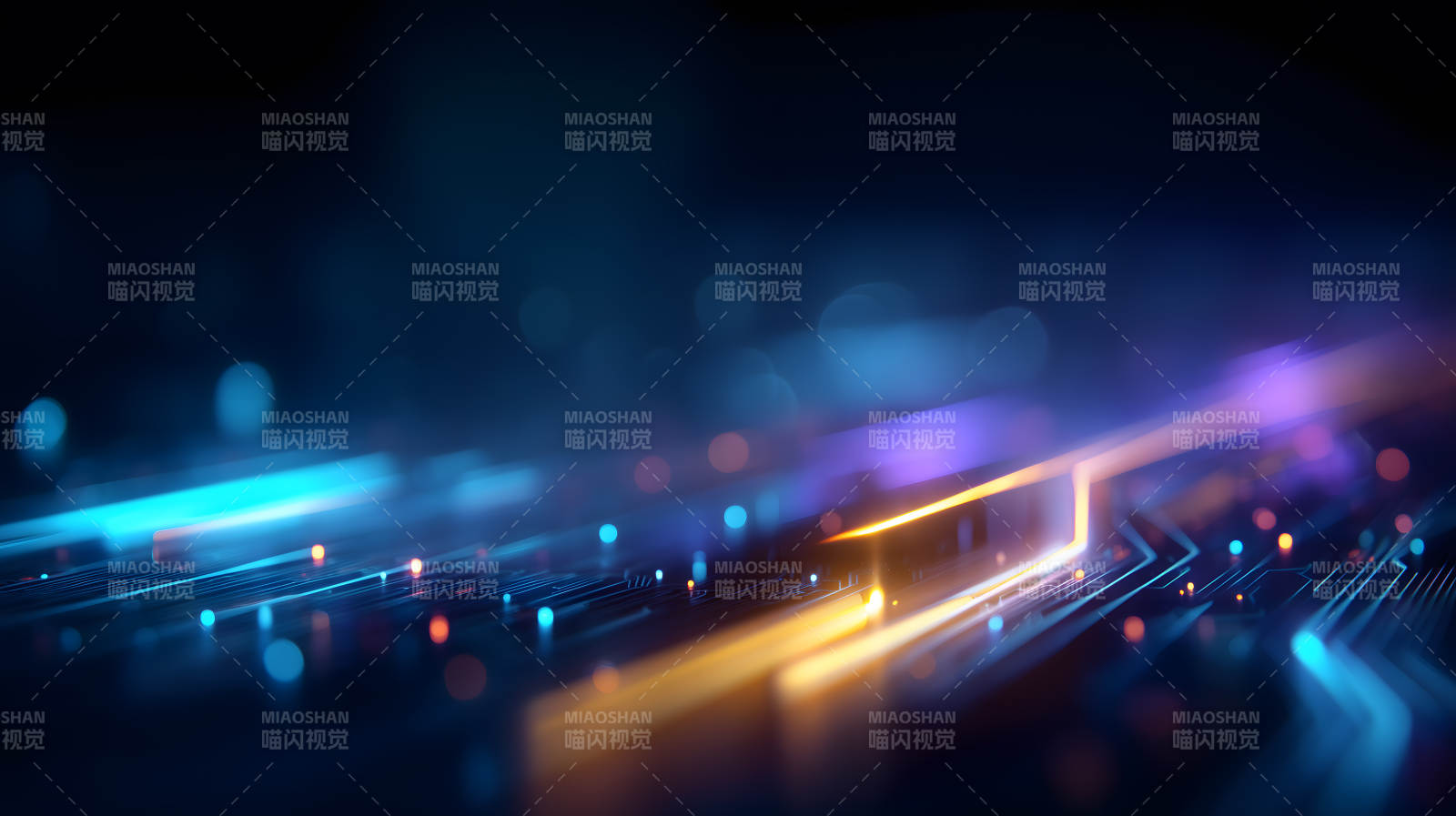 科技光线抽象效果-图片