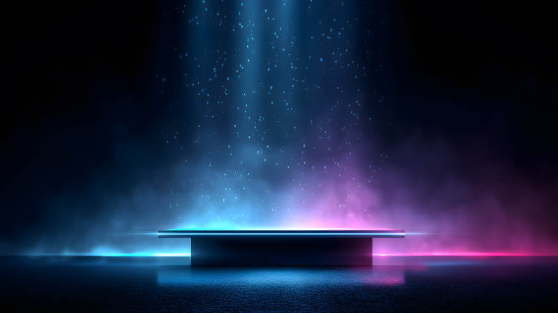 舞台灯光效果展示-图片