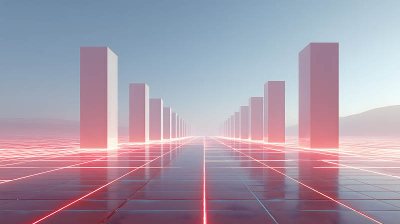 未来城市通道建筑风格-图片