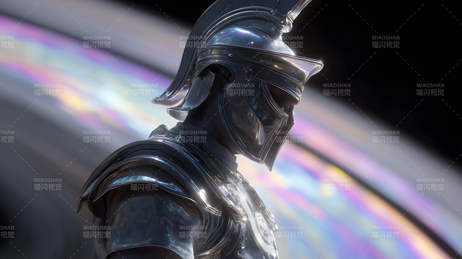 古希腊战士盔甲-图片